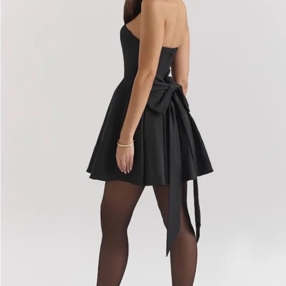 House of CB Black Dress regular length